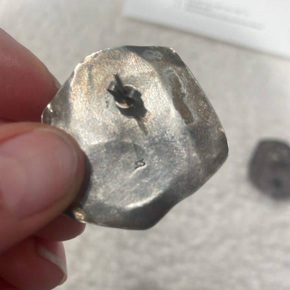 Vintage Native American Turquoise Earrings - Picture 7 of 12